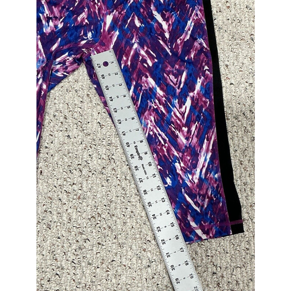 Woman’s Rainbeau Capri Pink/blue/black Xl - Picture 4 of 7